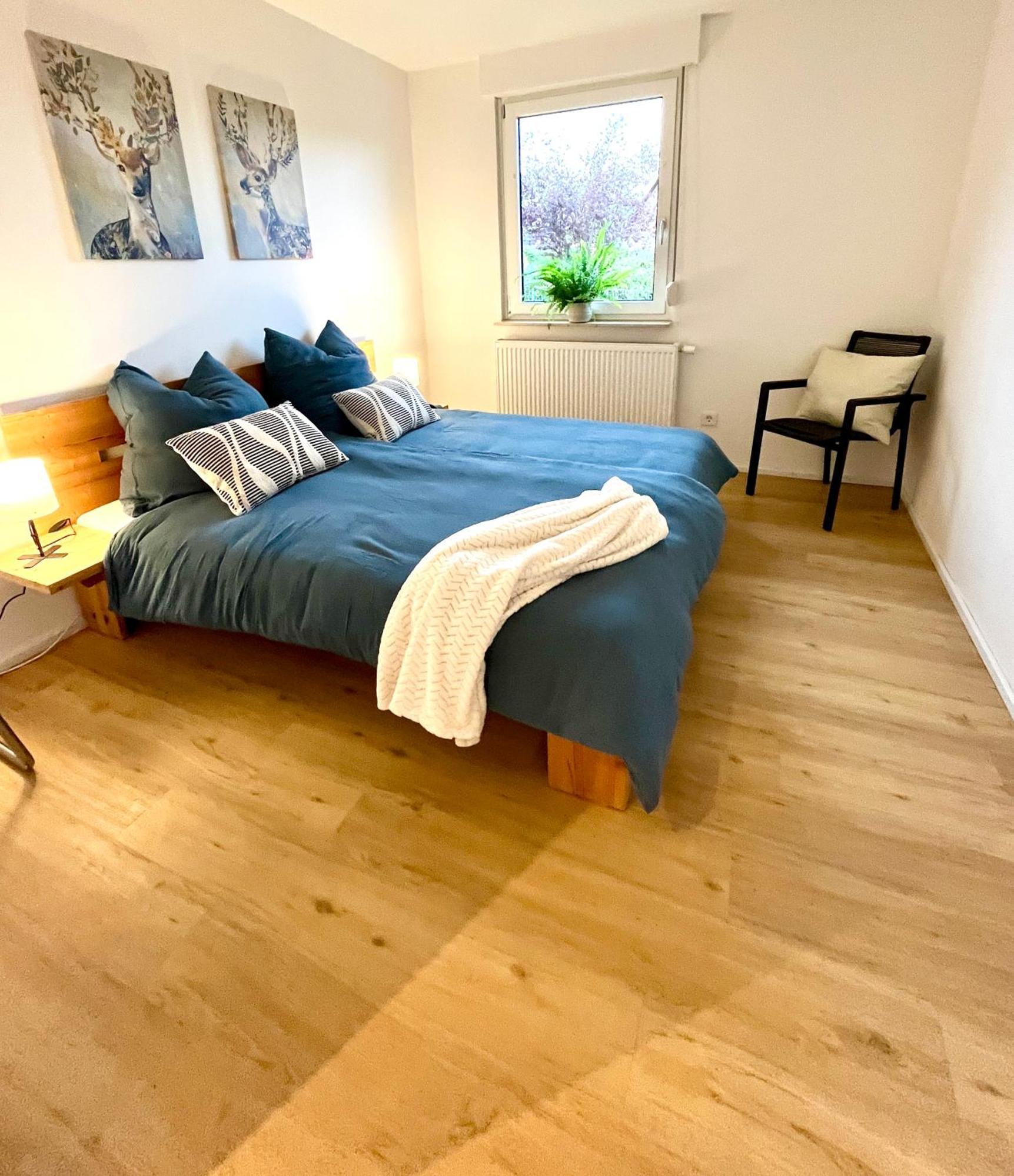 Ferienhaus Weinbergblick - Nahe Wuerzburg - 2 Schlafzimmer - Familienfreundlich - Terrasse Unterleinach Exteriör bild